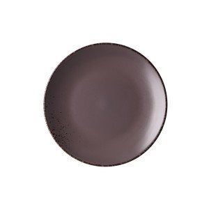 Тарелка обеденная ardesto lucca grey brown ar-2926-gmc 26 см